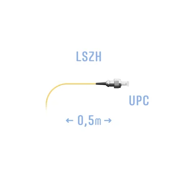 Пигтейл FC/UPC SM (0.9) 0,5 m Пигтейл FC/UPC SM (0.9) 0,5 m